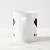 Superman | Halloween-Inspiriertes Logo Jumbo-Tasse (Rückseite)