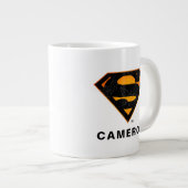 Superman | Halloween-Inspiriertes Logo Jumbo-Tasse (Vorderseite Rechts)