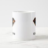 Superman | Halloween-Inspiriertes Logo Jumbo-Tasse (Vorderseite)