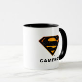 Superman | Halloween-Inspiriertes Logo Tasse (VorderseiteRechts)
