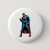 Superman - Hand in Faust Button (Vorderseite)