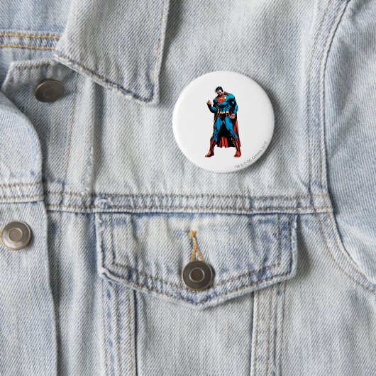 Superman - Hand in Faust Button (Beispiel)