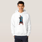 Superman - Hand in Faust Hoodie (Vorne ganz)
