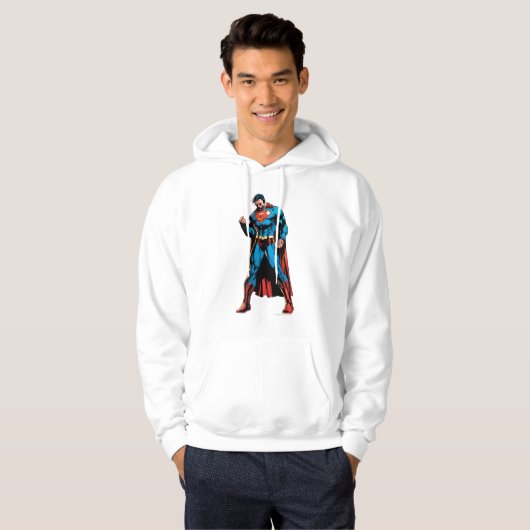 Superman - Hand in Faust Hoodie (Vorne ganz)