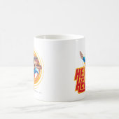 Superman Hero mit Herz Kaffeetasse (Mittel)