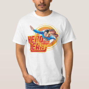 Superman Hero mit Herz T-Shirt