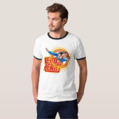Superman Hero mit Herz T-Shirt (Vorne ganz)