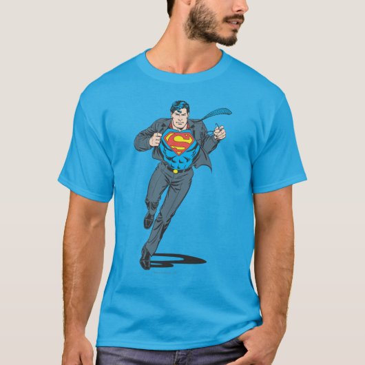 Superman in Business Garb T-Shirt (Vorderseite)