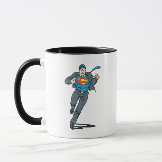 Superman in Business Garb Tasse (Links)