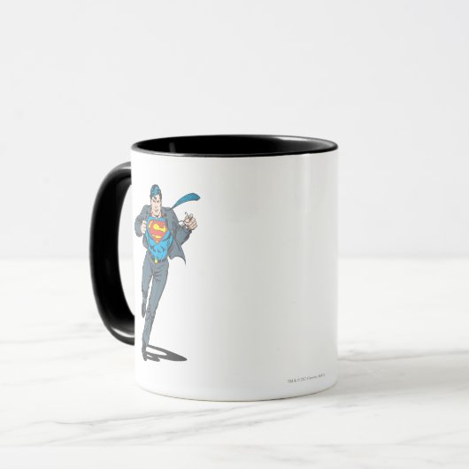 Superman in Business Garb Tasse (Vorderseite Links)