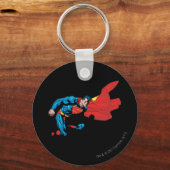 Superman in Schatten 2 Schlüsselanhänger (Vorderseite)