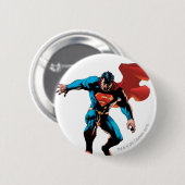 Superman in Shadow Button (Vorne & Hinten)