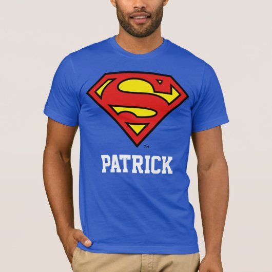 Superman | INDIVIDUELLE NAME T-Shirt (Vorderseite)