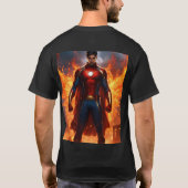 Superman Ink" "Tattooed Hero" "Man of Steel, Inken T-Shirt (Rückseite)