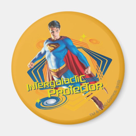 Superman Intergalactic Protector Magnet (Vorne)