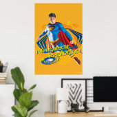 Superman Intergalactic Protector Poster (Heimbüro)