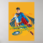 Superman Intergalactic Protector Poster (Vorne)