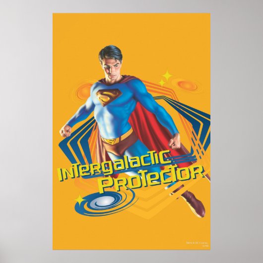 Superman Intergalactic Protector Poster (Vorne)