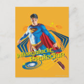 Superman Intergalactic Protector Postkarte (Vorderseite)