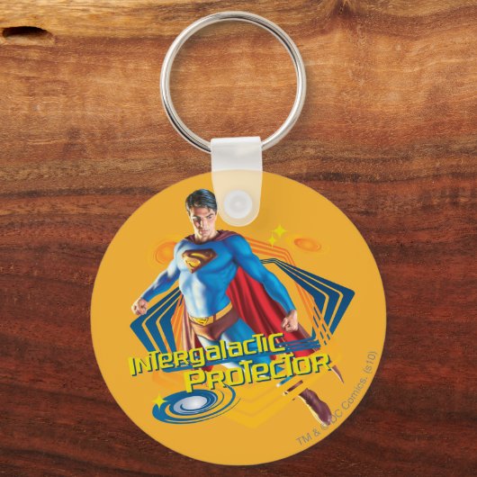 Superman Intergalactic Protector Schlüsselanhänger (Vorderseite)