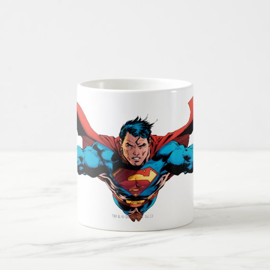Superman-Kap-Fliegen Kaffeetasse (Mittel)