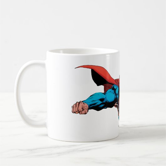 Superman-Kap-Fliegen Kaffeetasse (Links)