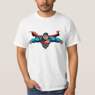 Superman-Kap-Fliegen T-Shirt