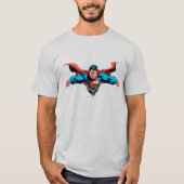 Superman-Kap-Fliegen T-Shirt (Vorderseite)