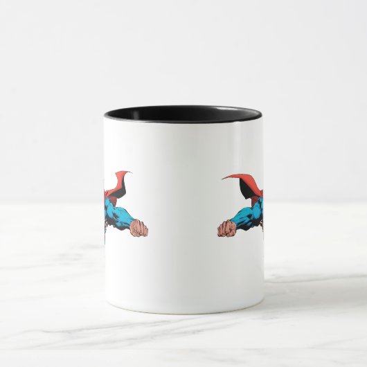 Superman-Kap-Fliegen Tasse (Zentrum)