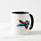 Superman-Kap-Fliegen Tasse (VorderseiteRechts)