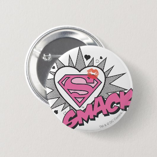 Superman - Klaps Button (Vorne & Hinten)