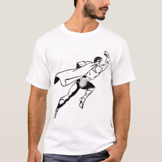 Superman – Klassisch Schwarz & Weiß T-Shirt
