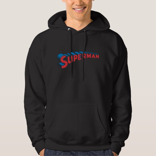Superman | Klassisches Logo Hoodie (Vorderseite)