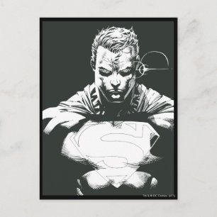 Superman-Kontur Postkarte