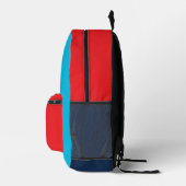Superman & Krypto Soar Bedruckter Rucksack (Rechts)