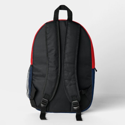Superman & Krypto Soar Bedruckter Rucksack (Rückseite)