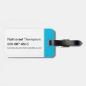 Superman & Krypto Soar Gepäckanhänger (Rückseite horizontal)