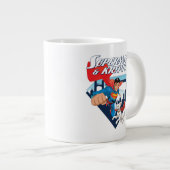 Superman & Krypto Soar Jumbo-Tasse (Vorderseite Rechts)