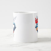 Superman & Krypto Soar Jumbo-Tasse (Vorderseite)