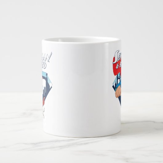 Superman & Krypto Soar Jumbo-Tasse (Vorderseite)
