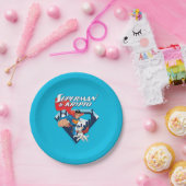 Superman & Krypto Soar Pappteller (Party)