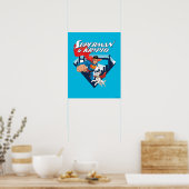 Superman & Krypto Soar Poster (Küche)