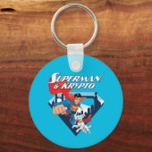 Superman & Krypto Soar Schlüsselanhänger (Rückseite)