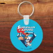 Superman & Krypto Soar Schlüsselanhänger (Vorderseite)