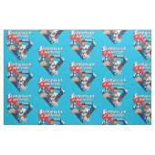 Superman & Krypto Soar Stoff (Fat Quarter (45,7 x 55,9 cm))