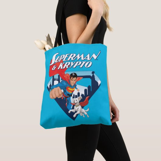 Superman & Krypto Soar Tasche (Von Nahem)