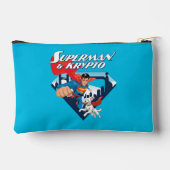 Superman & Krypto Soar Zubehörtasche (Rückseite)
