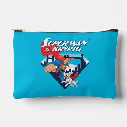 Superman & Krypto Soar Zubehörtasche (Vorderseite)