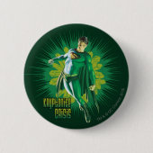 Superman Kryptonite-Krise Button (Vorderseite)