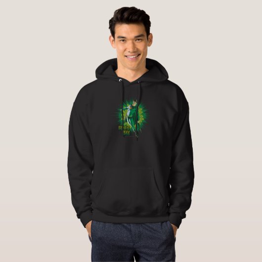 Superman Kryptonite-Krise Hoodie (Vorne ganz)